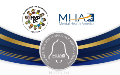 NYPCC Has Received the 2022 Platinum Bell Seal for Workplace Mental Health by MHA